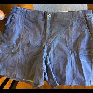 Denim Blue Jean Shorts Size 24W NEW